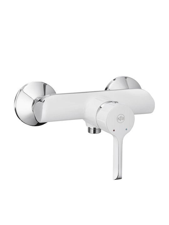 Mixing Shower Shower Faucet White