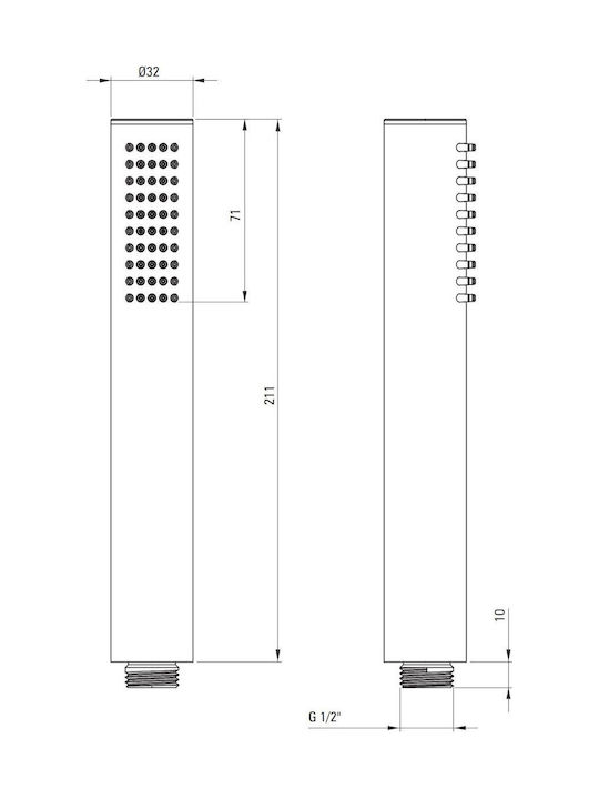 Deante Mixing Bathtub Shower Faucet Gray