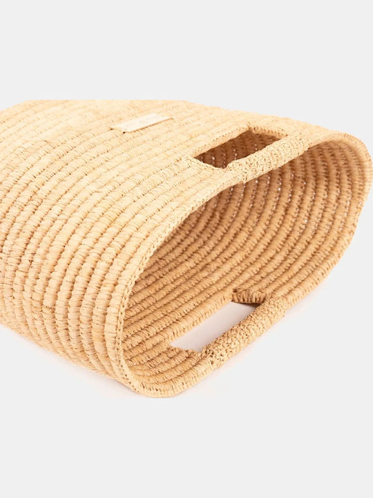 Straw Women's Beige Handbag