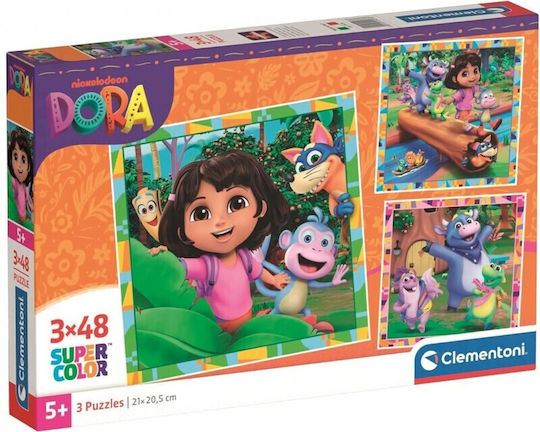 Παιδικό Puzzle Super Color Dora Clementoni