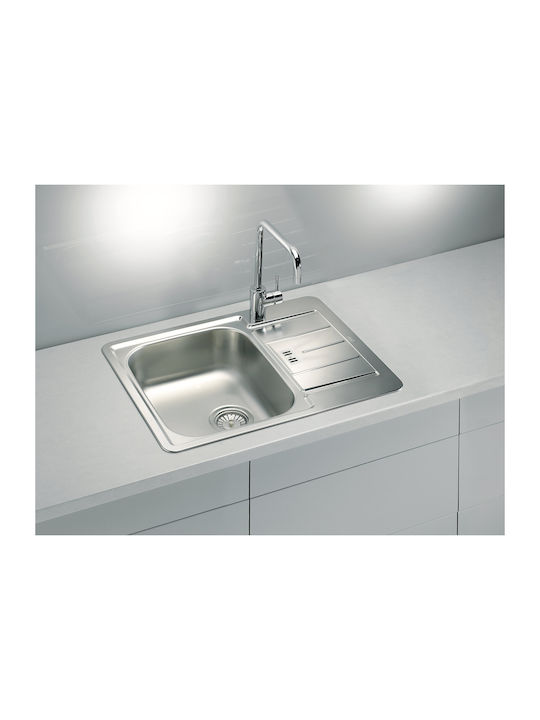 Alveus Unterbau Küchenspüle Inox M50xB61.5cm Graue