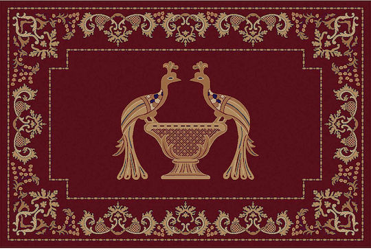 Isexan Peacock Χαλί Ορθογώνιο Peacock 120x120cm