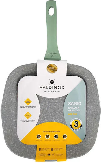 Valdinox Grătar din Aluminiu cu Strat Antiaderent 28cm