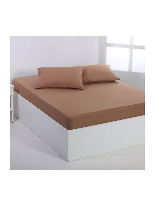 Silk Fashion Σεντόνι Μονό 165x267εκ. Praline