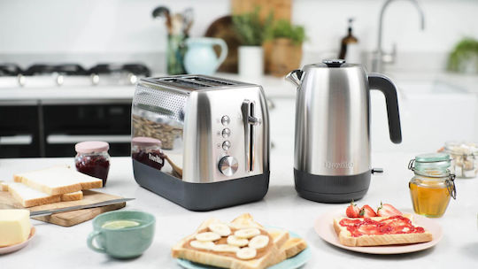 Breville Βραστήρας 1.7lt 2400W Γκρι