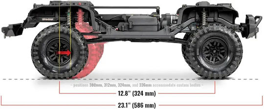 Traxxas Trx-4 Land Rover Remote Controlled Car Crawler Beige
