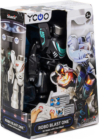 Silverlit Robo Blast One Радиоуправляемо Робот Черен