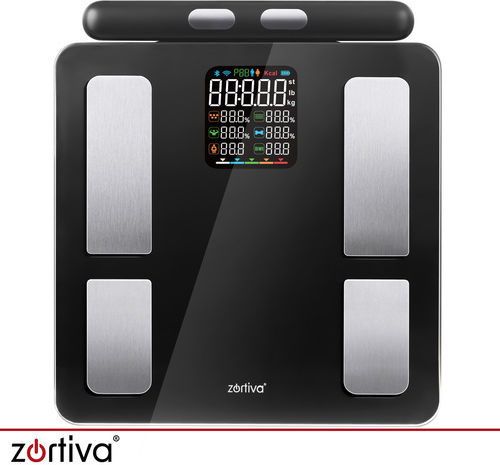 Iso Trade Smart Bathroom Scale 180kg Black