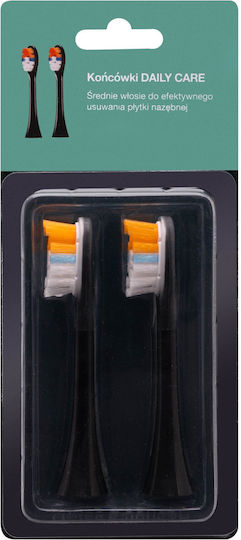 Original Götze & Jensen Ast955 Asth957 Toothbrush Head 2 Pcs Plaque Cleaning