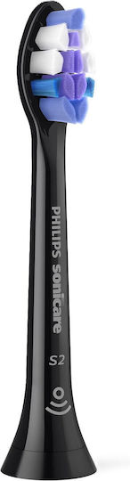 Original Philips Sonicare Hx6053/88 Toothbrush Head Very Soft Bristles 3 Pcs Tooth Sensitivity
