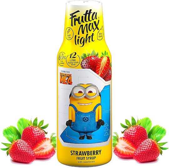 Fruttamax Syrup Minions Strawberry Light 500ml 1 Piece