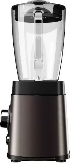 Aiwa Μπλέντερ με Πλαστική Κανάτα 1.8 lt 1800W Μαύρο