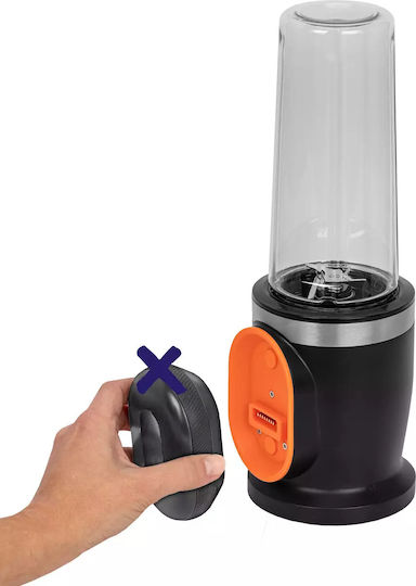 MPM Gofree Solo Blender Cu Cană Din Plastic 600 Ml 240w Negru
