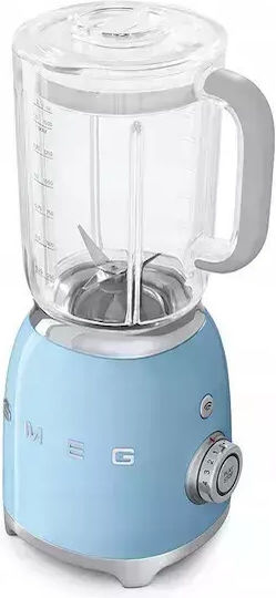 Smeg 50's Style Блендери с Пластмасова Каната 1,5 л 800W Син