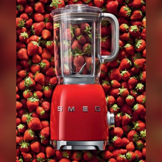 Smeg 50's Style Блендери с Пластмасова Каната 1,5 л 800W Червен