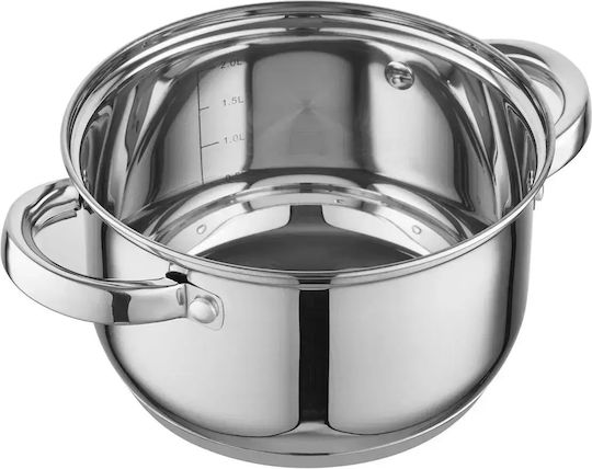 Florina Claude Tiefes Rostfreier Stahl Kochtopf 2.6l / 18cm