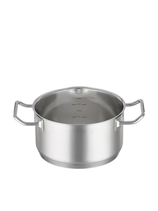 Rosle Βαθιά Ανοξείδωτη Κατσαρόλα 3.4lt / 20cm