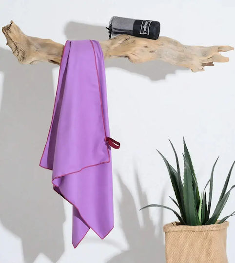 Melinen Πετσέτα Microfiber Σώματος 275gr/m² Μωβ 170x80εκ.