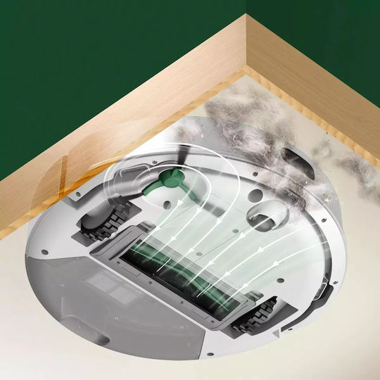 iRobot Roomba 105 Combo + AutoEmpty Robot Vacuum Cleaner with Laser Mapping and 7000Pa Suction Power White