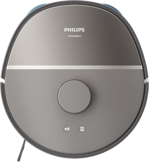 Philips HomeRun 5000 Series Robot Vacuum Cleaner with Laser Mapping & Suction Power 10000Pa Gray
