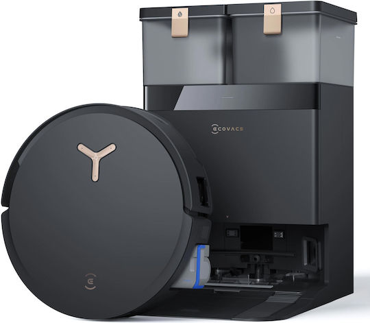 Ecovacs Deebot X8 Pro Omni Σκούπα Ρομπότ με Χαρτογράφηση Laser & Απορρόφηση 18000Pa Μαύρη