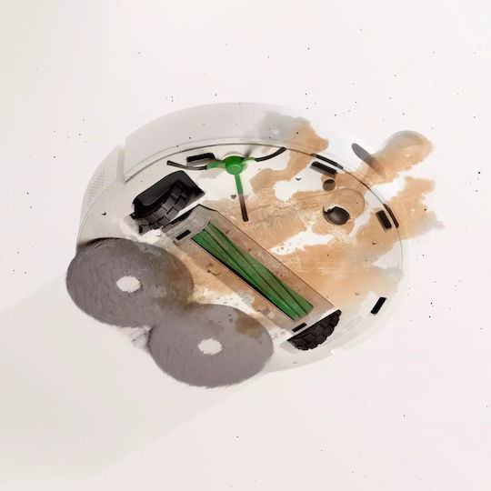 iRobot Roomba Plus 405 Combo + AutoWash Σκούπα Ρομπότ με Χαρτογράφηση Laser Λευκή