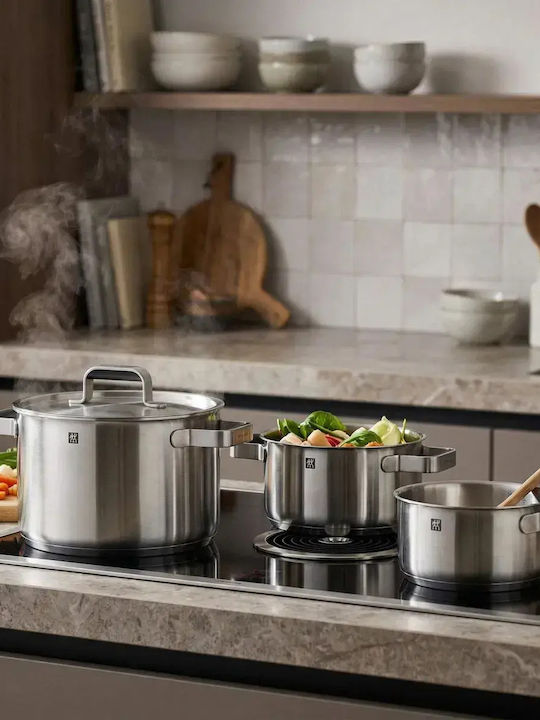 Zwilling J.A. Henckels Pure Set de oale din oțel inoxidabil 3buc