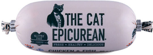 Doca Treats with Chicken Salami with Chicken Fish & Shrimps for Adult Cats 80gr