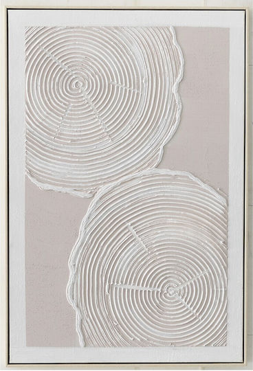 Gemälde Weißes Holz Druck 60x90 cm