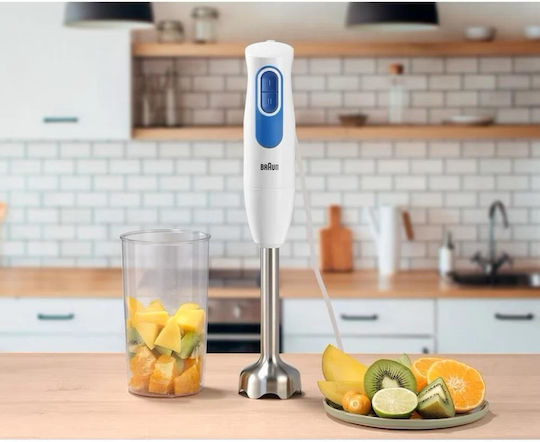 Braun Multiquick 2 Ραβδομπλέντερ με Ανοξείδωτη Ράβδο 600W Μπλε