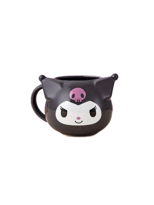 Kuromi Mug Ceramic Gray 350ml