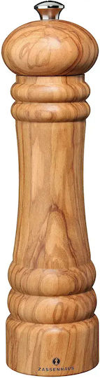 Zassenhaus Berlin Manual Wooden Pepper Mill 24cm Brown