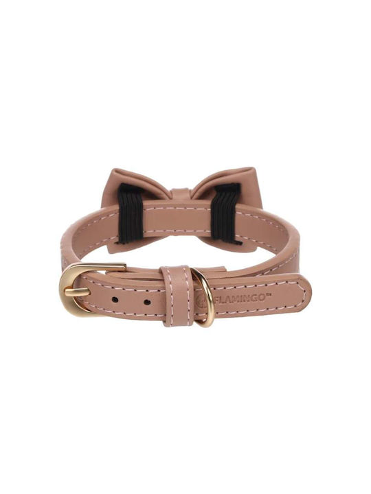 Flamingo Collar Bow Tie Nela Pink M 36-44cm X 20mm X 4mm