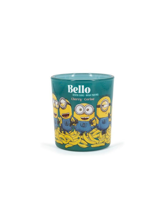 Minions Αρωματικό Κερί σε Βάζο με Άρωμα Κεράσι 110gr