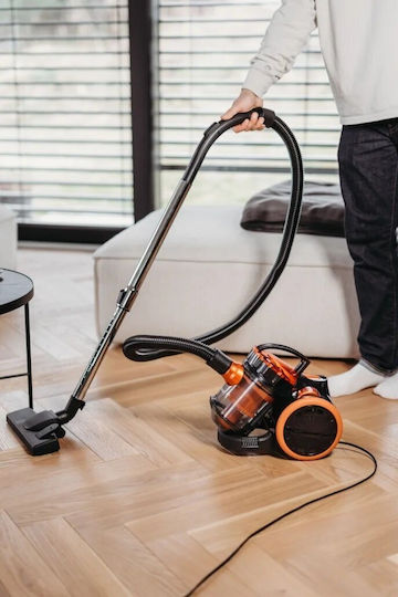 Prime3 SVC32 Staubsauger 700W Beutellos 1.8Es Orange
