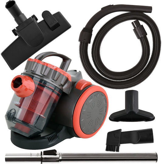 Lund 67091 Staubsauger 700W Beutellos 1.5Es Rot