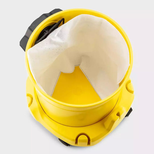 Karcher WD 3 V-15/6/20 Vacuum Wet / Dry 1000W with Stainless Bin 15lt