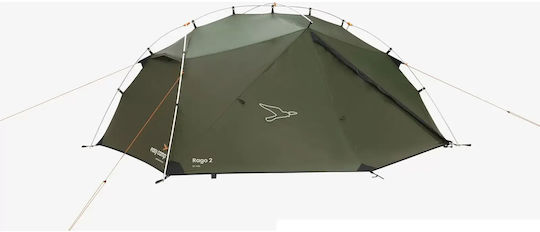 Easy Camp Rago 2 Σκηνή Camping Igloo Ορειβασίας Χακί με Διπλό Πανί 3 Εποχών για 2 Άτομα Αδιάβροχη 3000mm 240x220x105εκ.