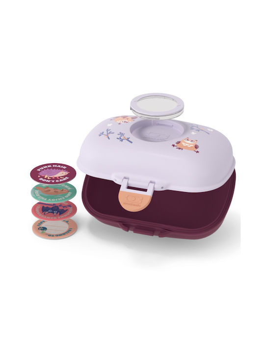 Monbento Cutie pentru Mâncare Plastic Roșu 14.8x7cm 1buc