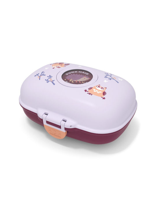 Monbento Cutie pentru Mâncare Plastic Roșu 14.8x7cm 1buc