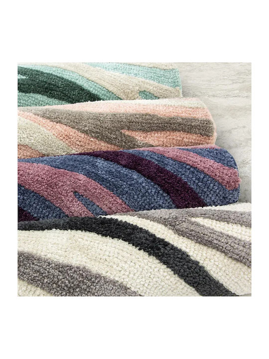 Lino Home Badematte Synthetisch,Polyester/Cotton/Leather Rechteckig Canard 2500000779 Mint 50x80cm