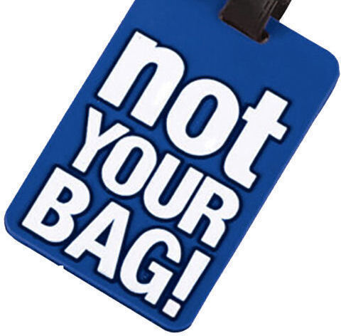 Bartuggi Not Your Bag 718-060605 Ετικέτα Βαλίτσας Μπλε Notyourbag Blue