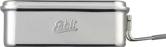Комплект Съдове За Готвене Къмпинг Esbit Pt1200st Тенджера 1.2 Л Сребриста