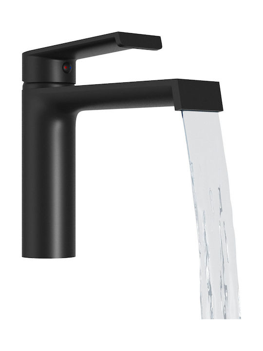 Granitan Retro Waschbeckenarmatur Schwarze