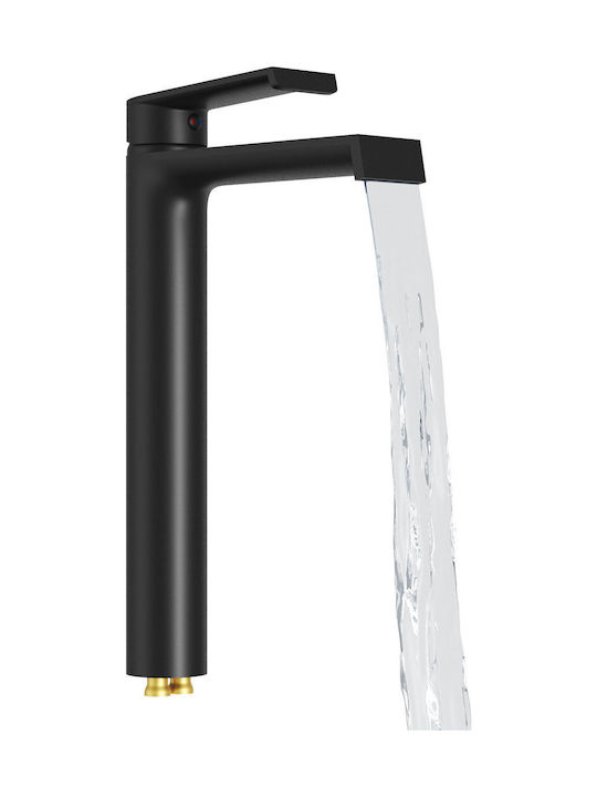 Granitan Mixing Sink Faucet Tall Black