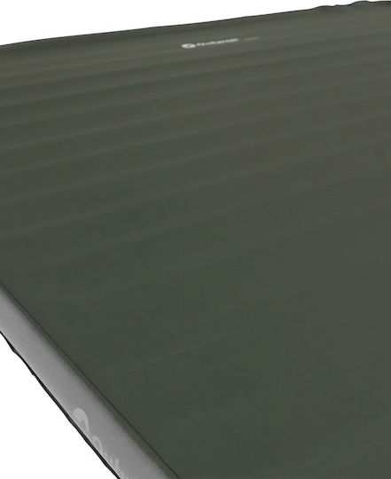 Outwell Self-Inflating Double Camping Sleeping Mat 64x123cm Thickness 5cm Green