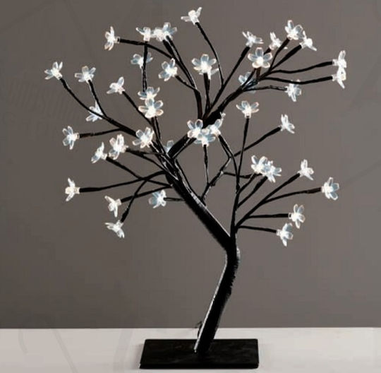 tree Flowers Силикон 36led Лампички Адаптер 24v Dc Студено Бяло Ip20 45cm 3m Черен