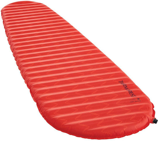 Thermarest Self-Inflating Single Camping Sleeping Mat 196x64cm Thickness 5cm Red