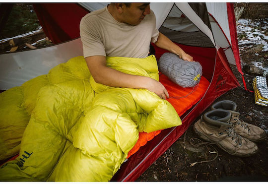 Thermarest Self-Inflating Single Camping Sleeping Mat 196x64cm Thickness 5cm Red
