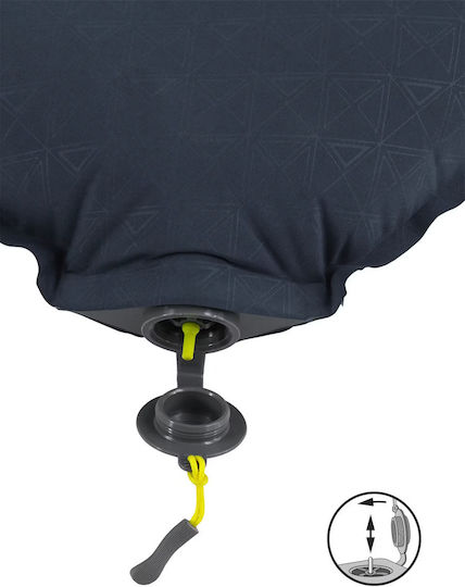 Outwell Αυτοφούσκωτο Ημίδιπλο Υπόστρωμα Camping 78x75cm Μπλε